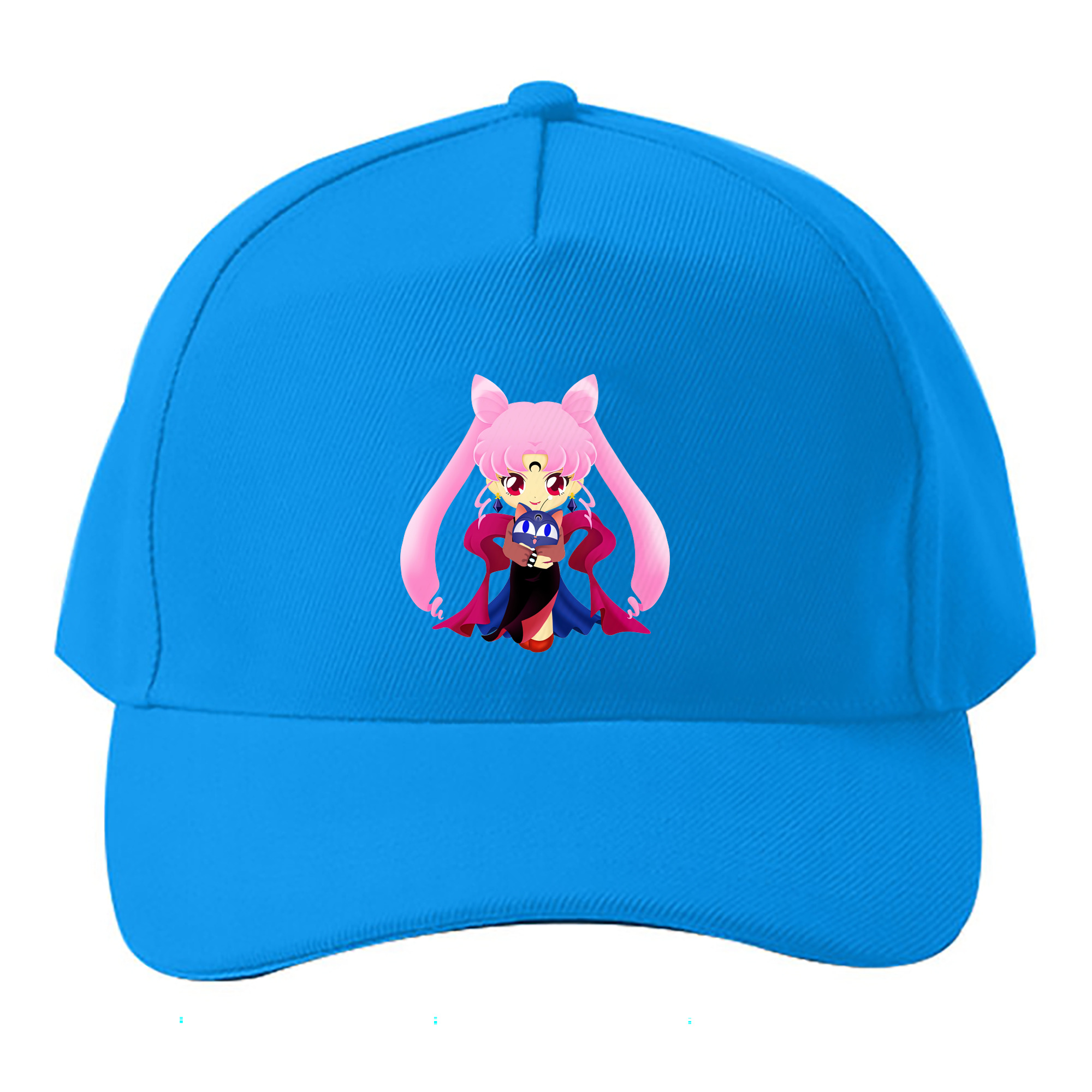 （画像用） 美少女戦士セーラームーン ちびうさ Sailor Moon Chibiusa Tsukino Usagi Small Lady Serenity ベースボールキャップ 綿100％ 男女兼用 帽子 スポーツ